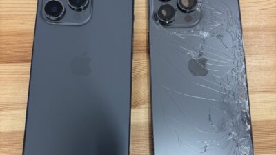 iPhone12Promax背面ガラスが割れてしまった【iPhone修理熊谷】