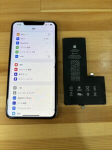 iPhone11Promaxバッテリー交換