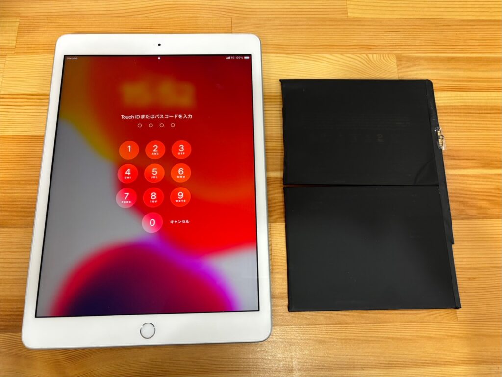 iPad7バッテリー交換