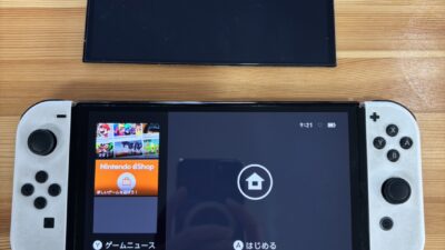 新型任天堂switch画面表示が真っ暗【switch修理熊谷】